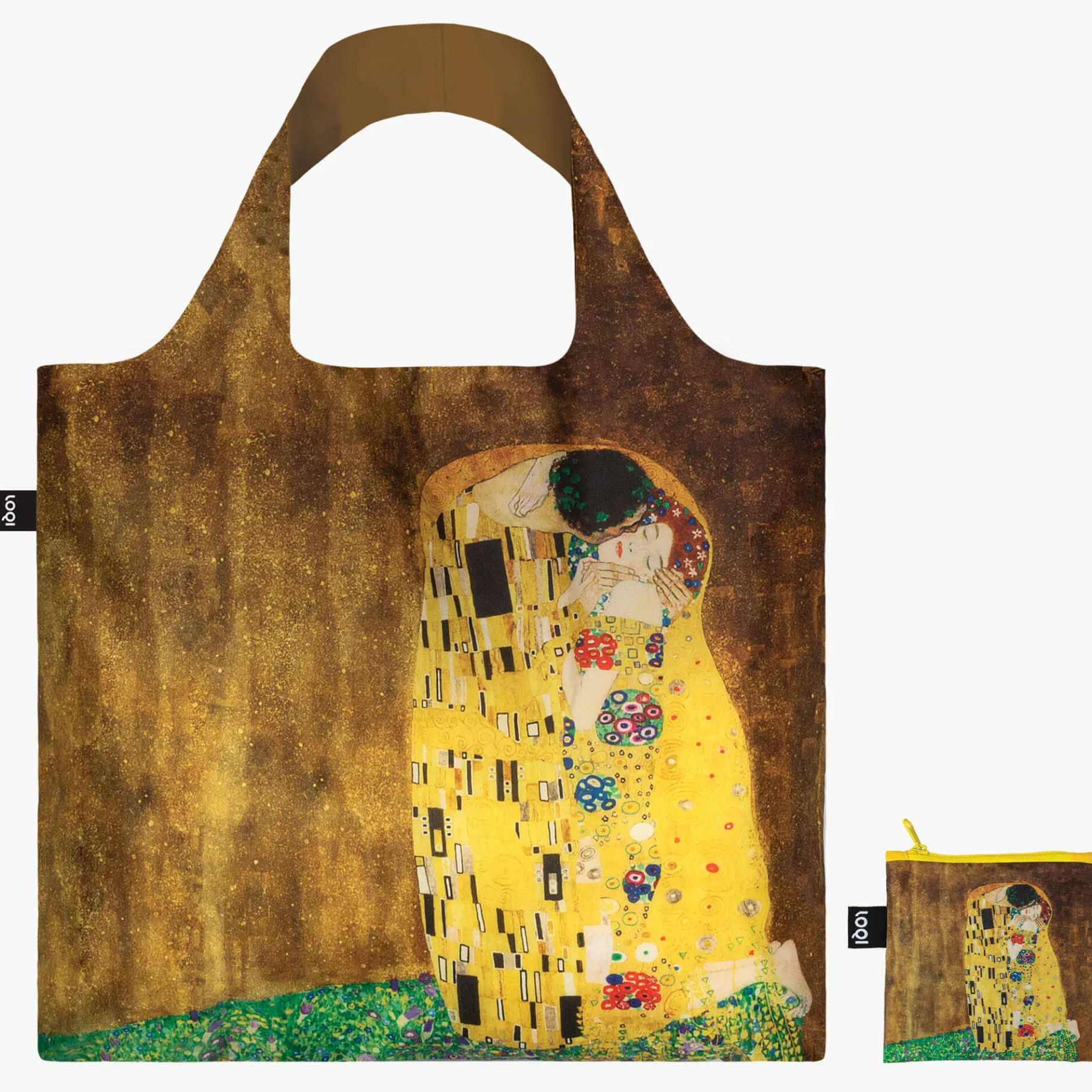 LOQI GUSTAV KLIMT Der Kuss Recyclingtasche Store