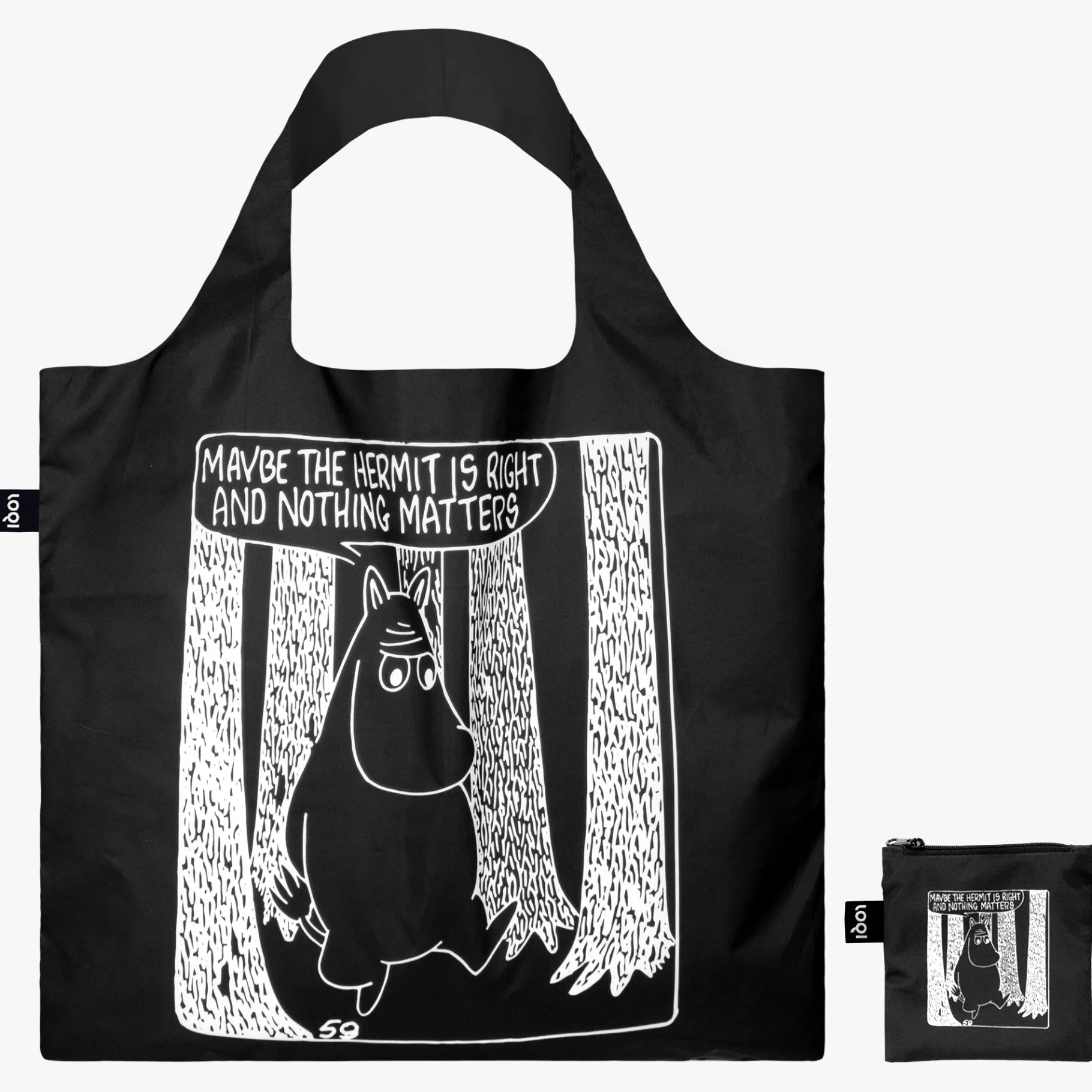 LOQI MOOMIN Comic Adventures Recycling-Tasche Store
