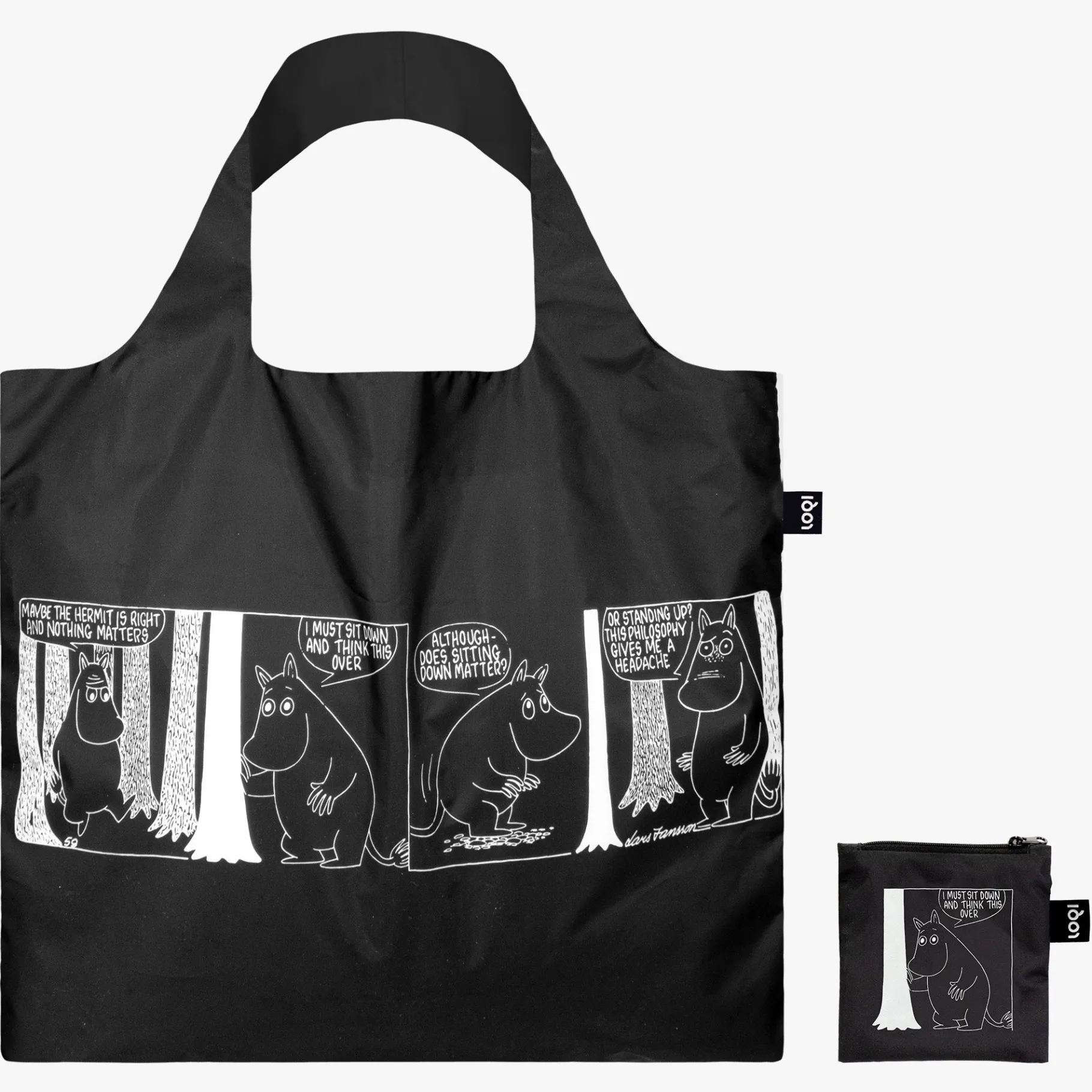 LOQI MOOMIN Comic Adventures Recycling-Tasche Store