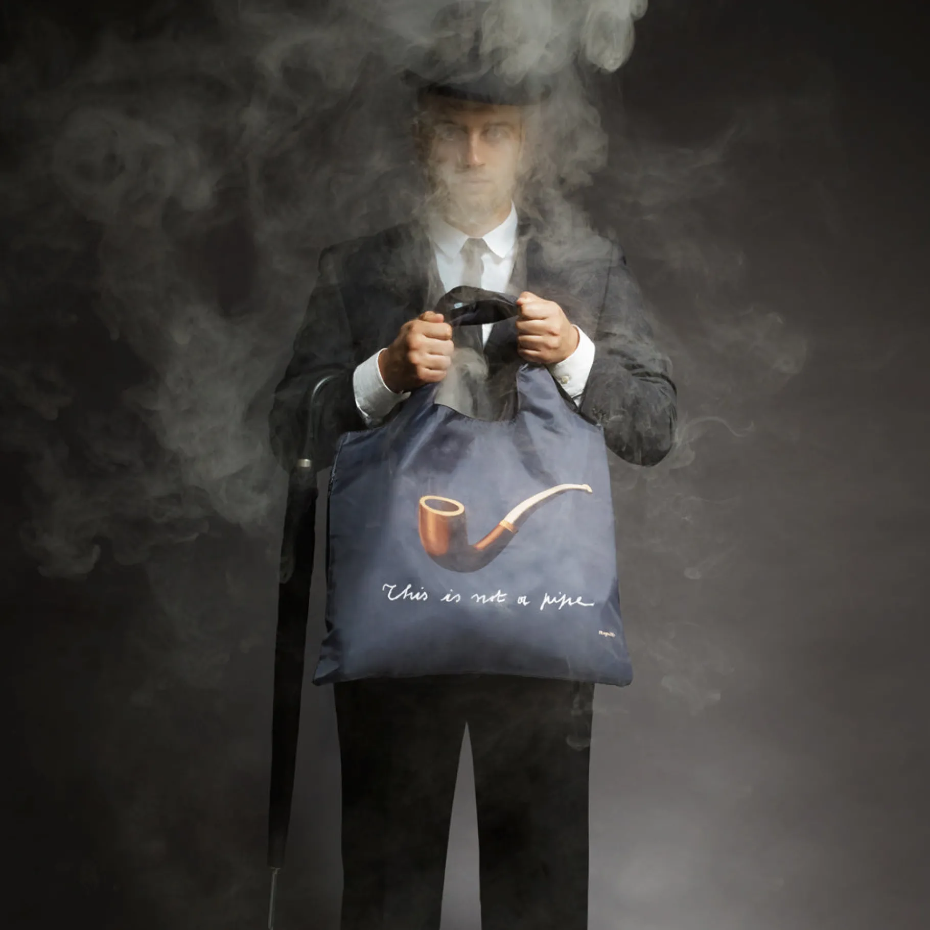 LOQI RENE MAGRITTE Der Verrat der Bilder Recyclingtasche Outlet