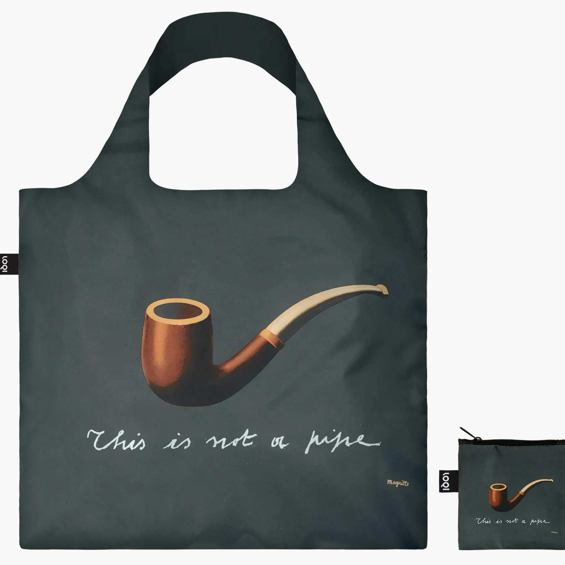 LOQI RENE MAGRITTE Der Verrat der Bilder Recyclingtasche Outlet