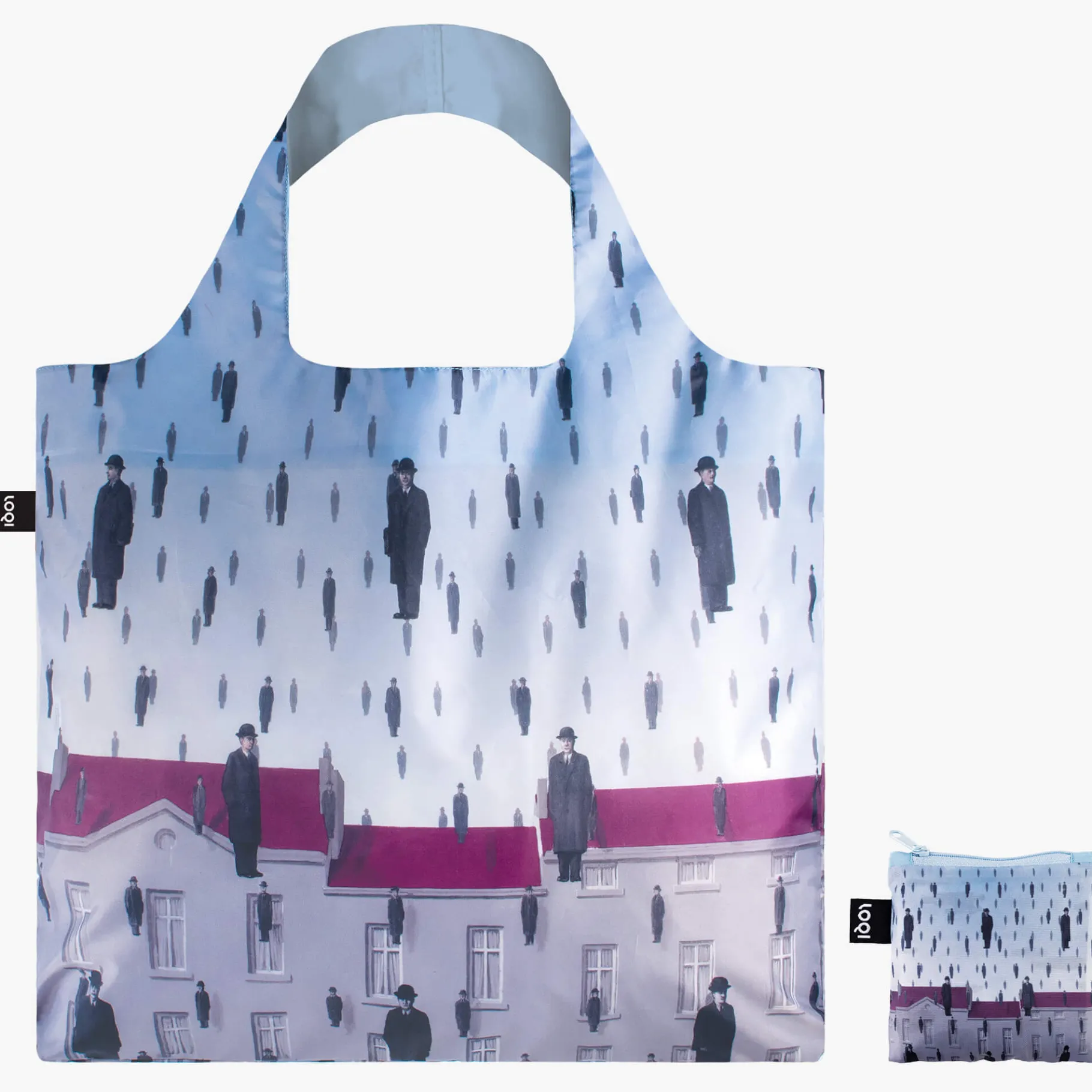 LOQI RENE MAGRITTE Golconda Recyclingtasche New