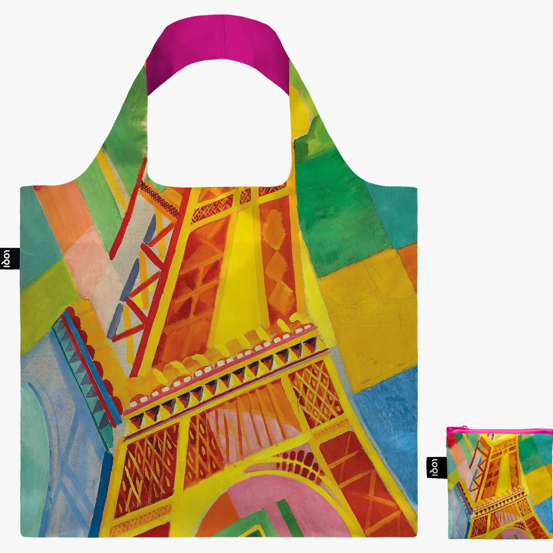 LOQI ROBERT DELAUNAY Eiffelturm Recyclingtasche Flash Sale