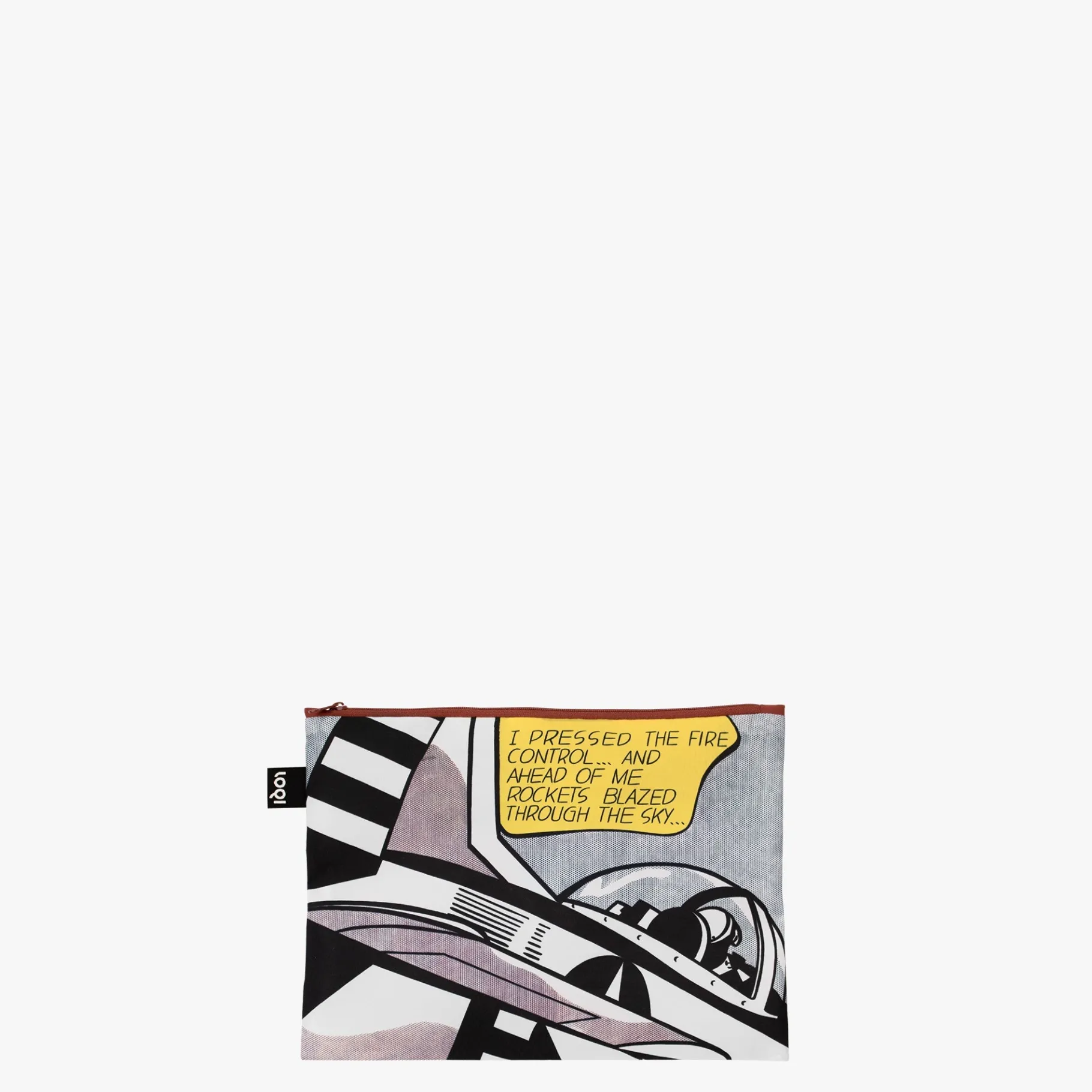 roy_lichtenstein_whaam_recycelte_reiverschlusstaschen_3.webp LOQI ROY LICHTENSTEIN Whaam! Recycelte Reißverschlusstaschen Clearance