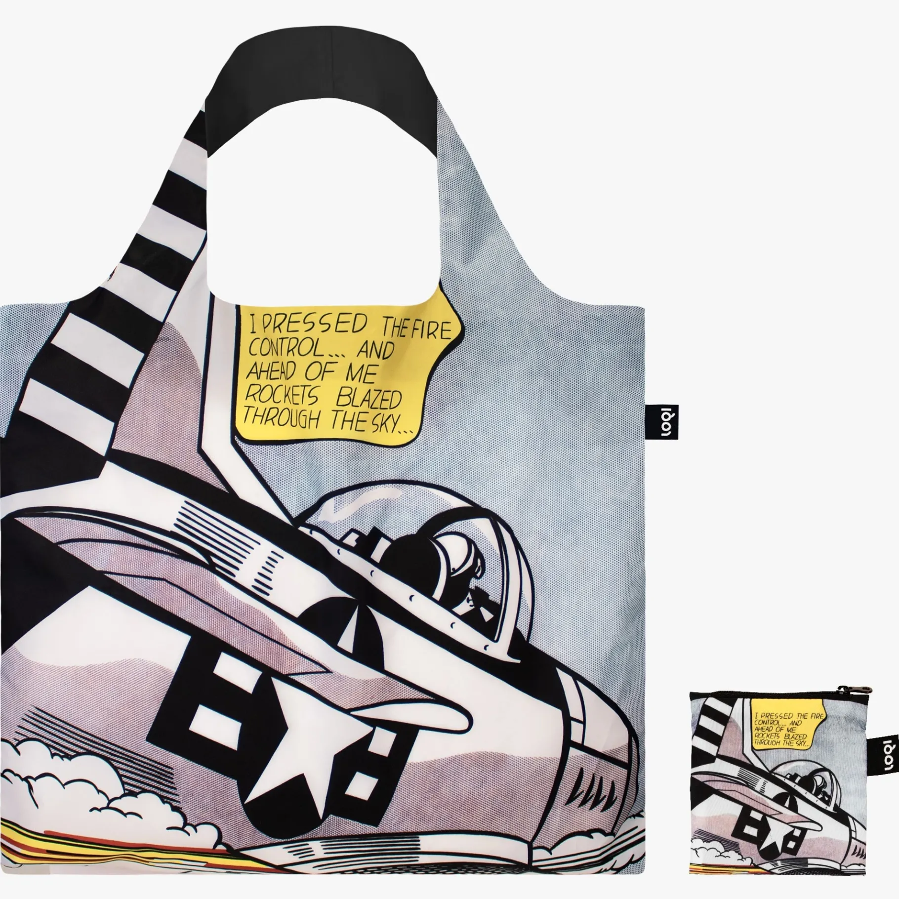 LOQI ROY LICHTENSTEIN Whaam! Recycling-Tasche Outlet